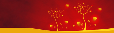 abstract-hearts-trees-on-red-background-header